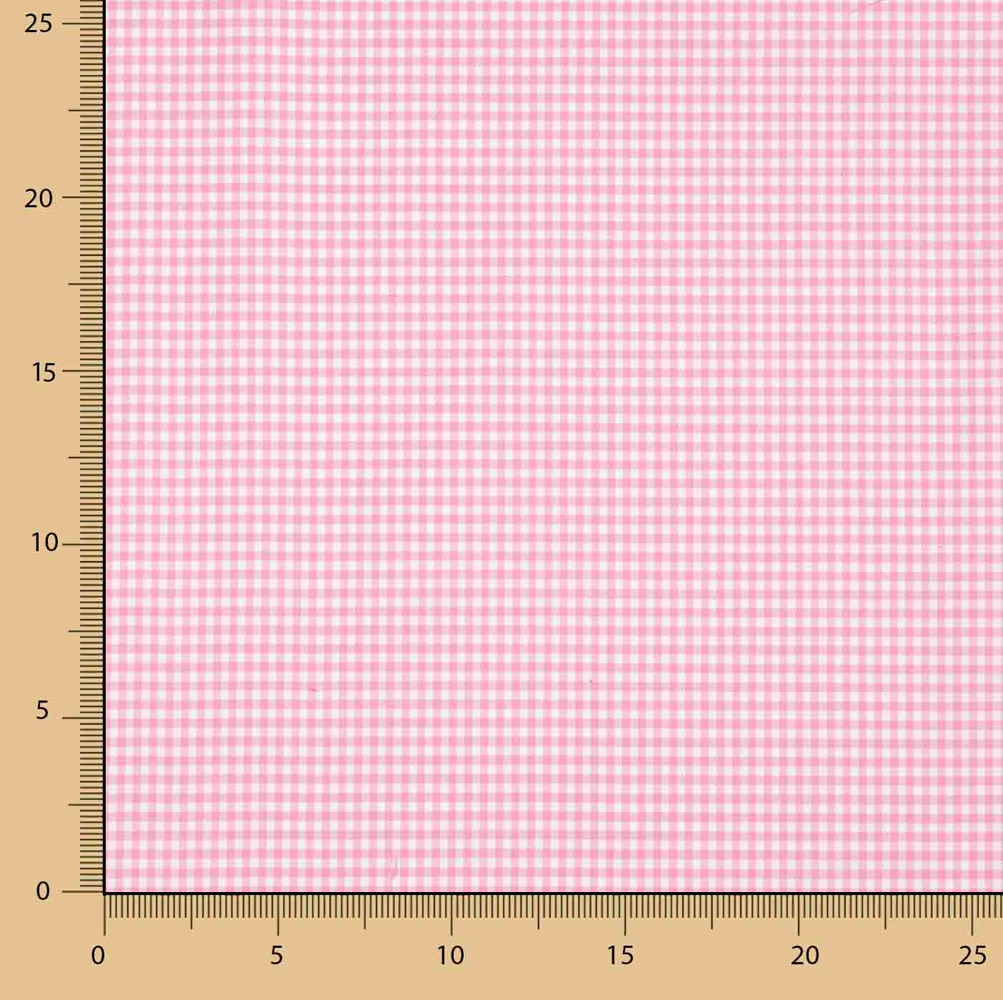 Cuadros Vichy Basic Rosa Mini 20 - Ribes y Casals