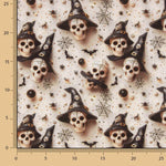 Popelín Estampado Calaveras Halloween - Ribes y Casals