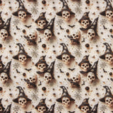 Popelín Estampado Calaveras Halloween - Ribes y Casals