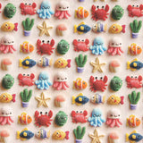 Cretona Algodón Fondo Marino Kawaii - Ribes y Casals