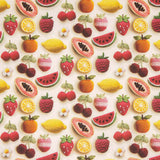 Cretona Algodón Estampado Frutas Gourmet - Ribes y Casals