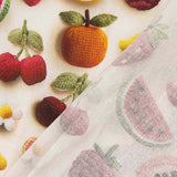 Cretona Algodón Estampado Frutas Gourmet - Ribes y Casals