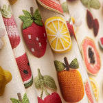Cretona Algodón Estampado Frutas Gourmet - Ribes y Casals