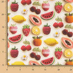 Cretona Algodón Estampado Frutas Gourmet - Ribes y Casals