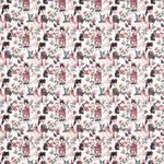 Popelín Algodón Estampado Geishas Japonesas - Ribes y Casals