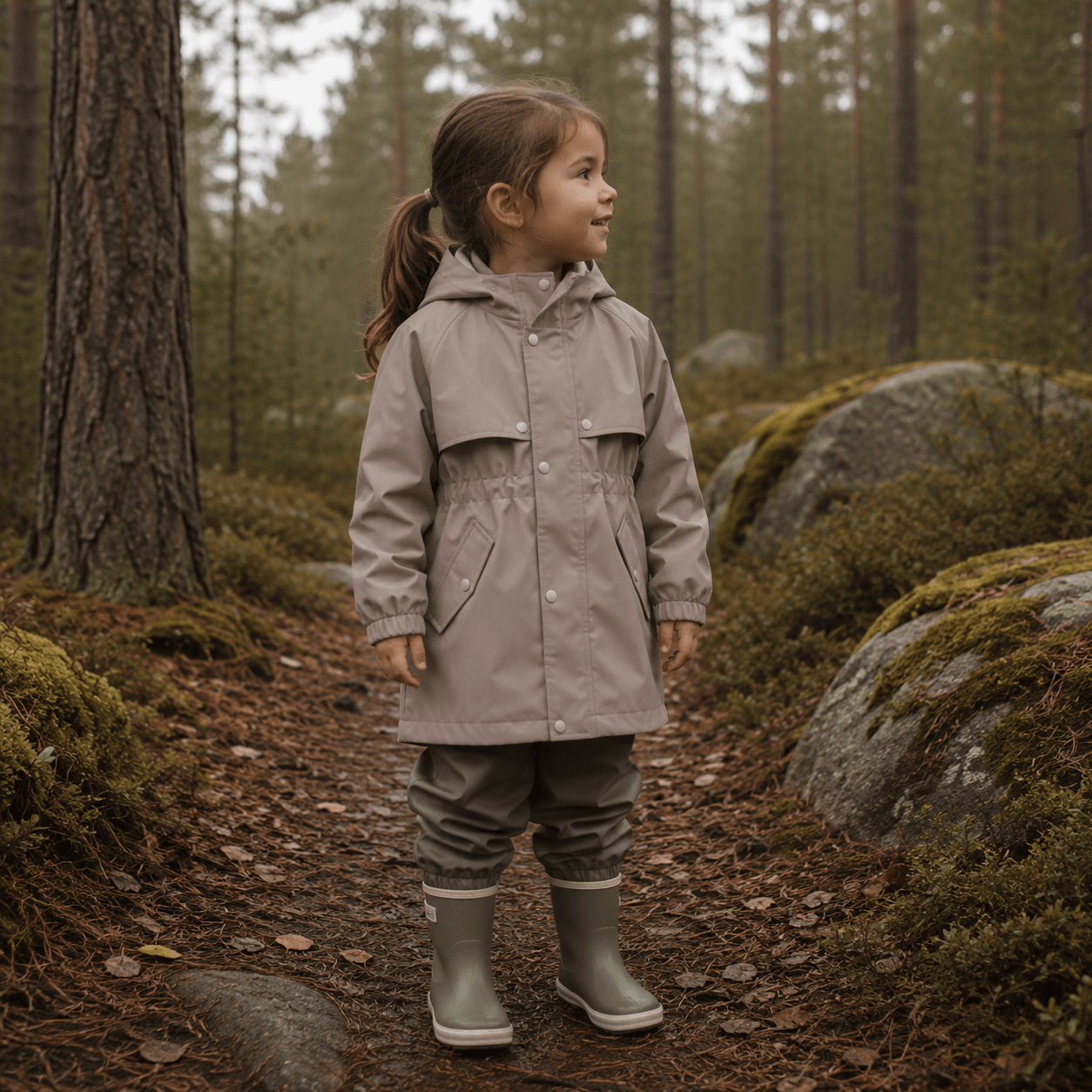 Punto Impermeable Gris Piedra - Ribes y Casals