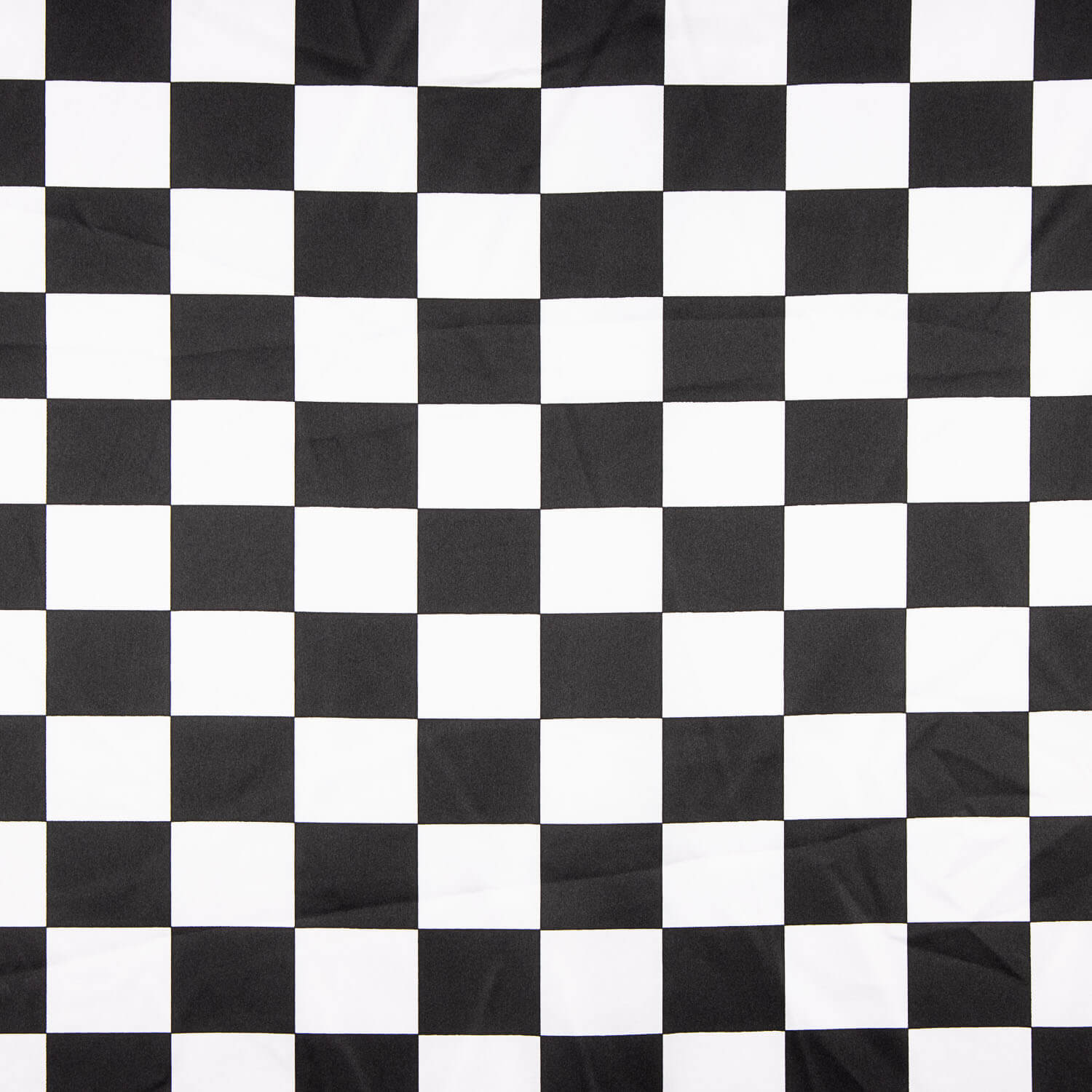 Raso Carnaval Cuadros Negro y Blanco - Ribes y Casals