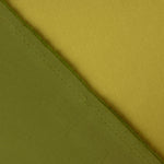 Raso Mikado Reversible Tornasol Oro Viejo y Verde Aceite - Ribes y Casals