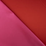 Raso Mikado Reversible Tornasol Rojo y Fucsia - Ribes y Casals