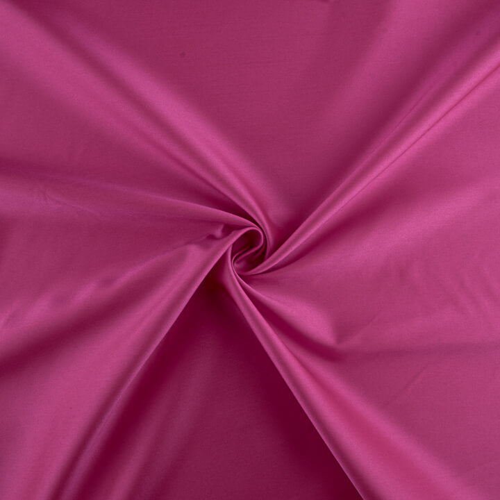 Raso Mikado Reversible Tornasol Rojo y Fucsia - Ribes y Casals