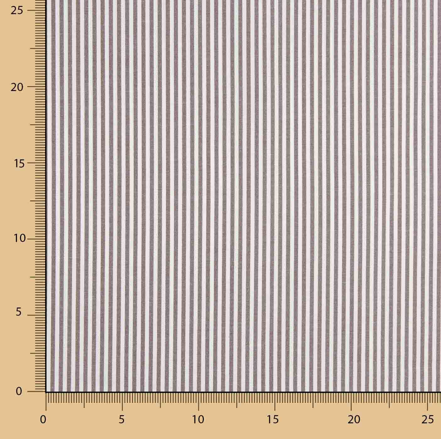 Rayas Marrón Mini 2mm - Ribes y Casals