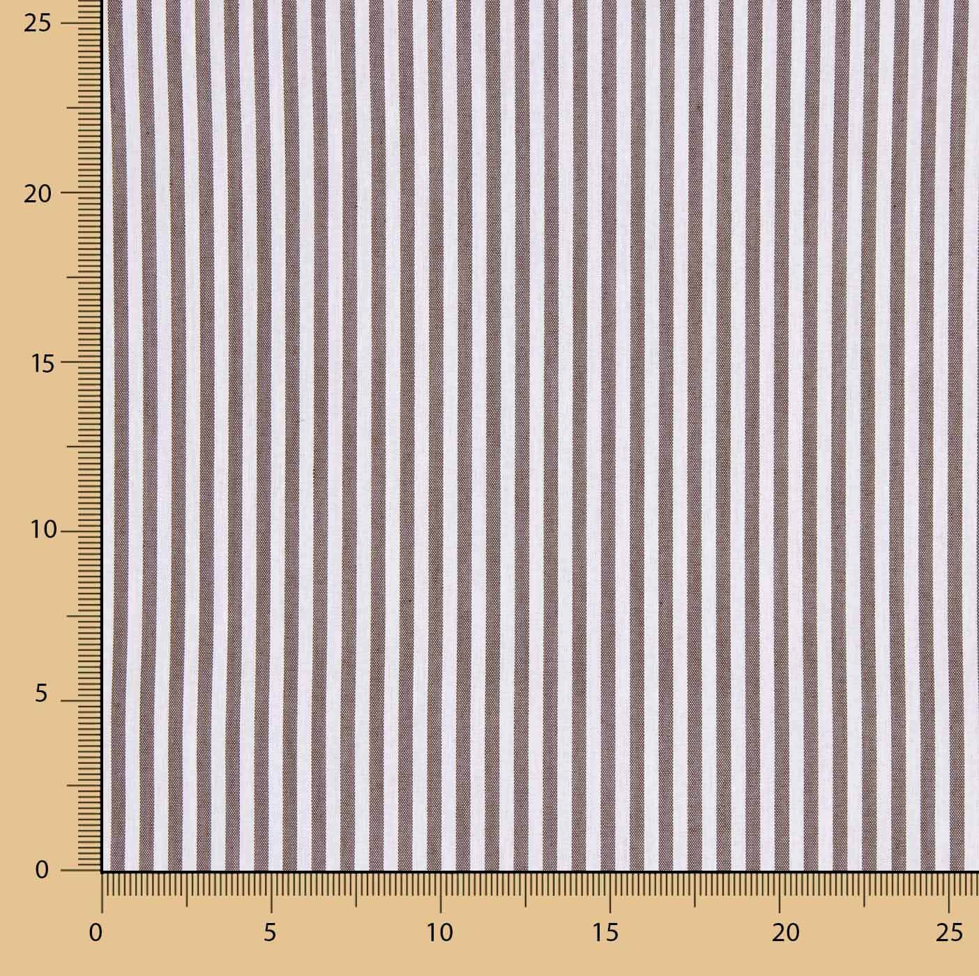 Rayas Marrón Pequeño 4mm - Ribes y Casals