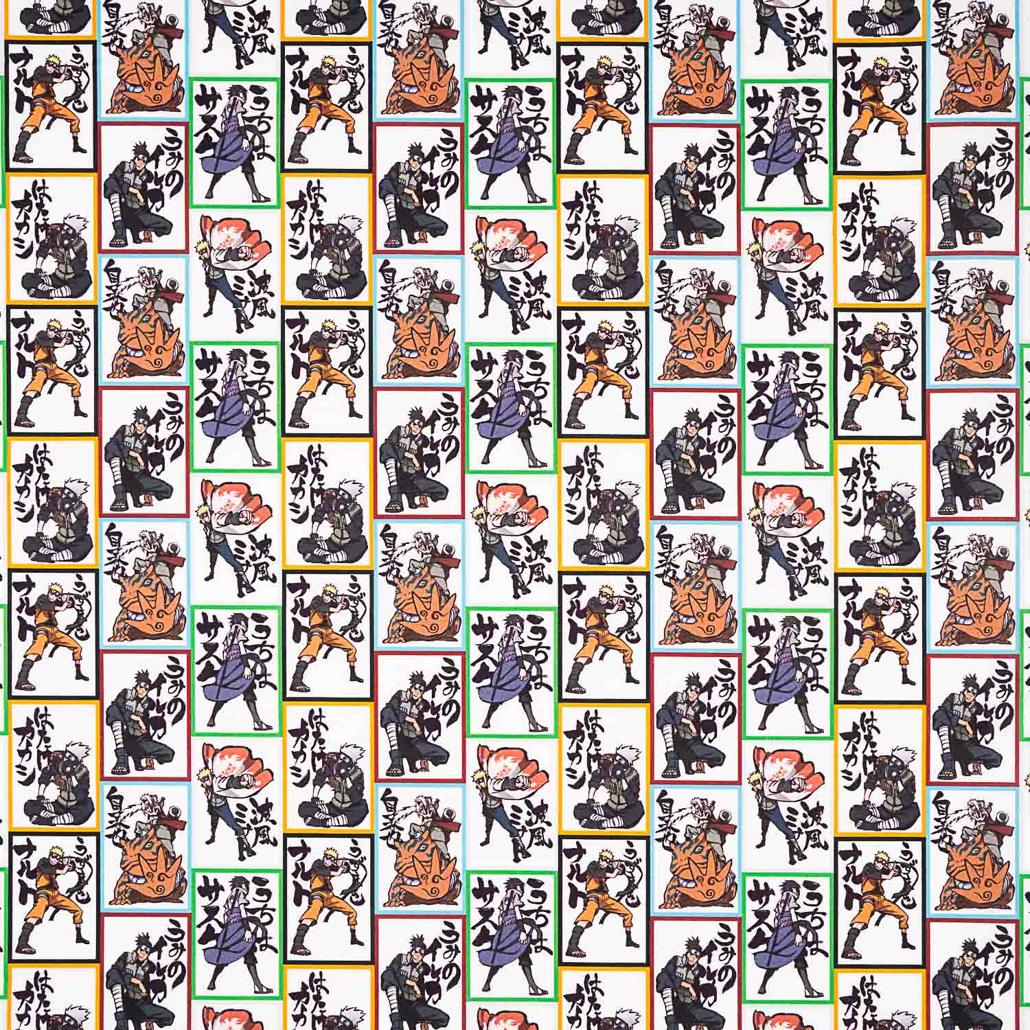 Popelín Algodón Estampado Naruto - Ribes y Casals