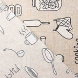 Mantel Resinado Cocina Food Ilustrado - Ribes y Casals