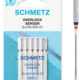 Agujas Schmetz Overlock ELx705 SUK CF Jersey - Ribes y Casals
