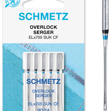Agujas Schmetz Overlock ELx705 SUK CF Jersey