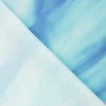 Satén Estampado Cascada Azul - Ribes y Casals