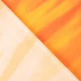 Satén Estampado Cascada Naranja - Ribes y Casals