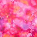 Satén Estampado Flash Fucsia - Ribes y Casals