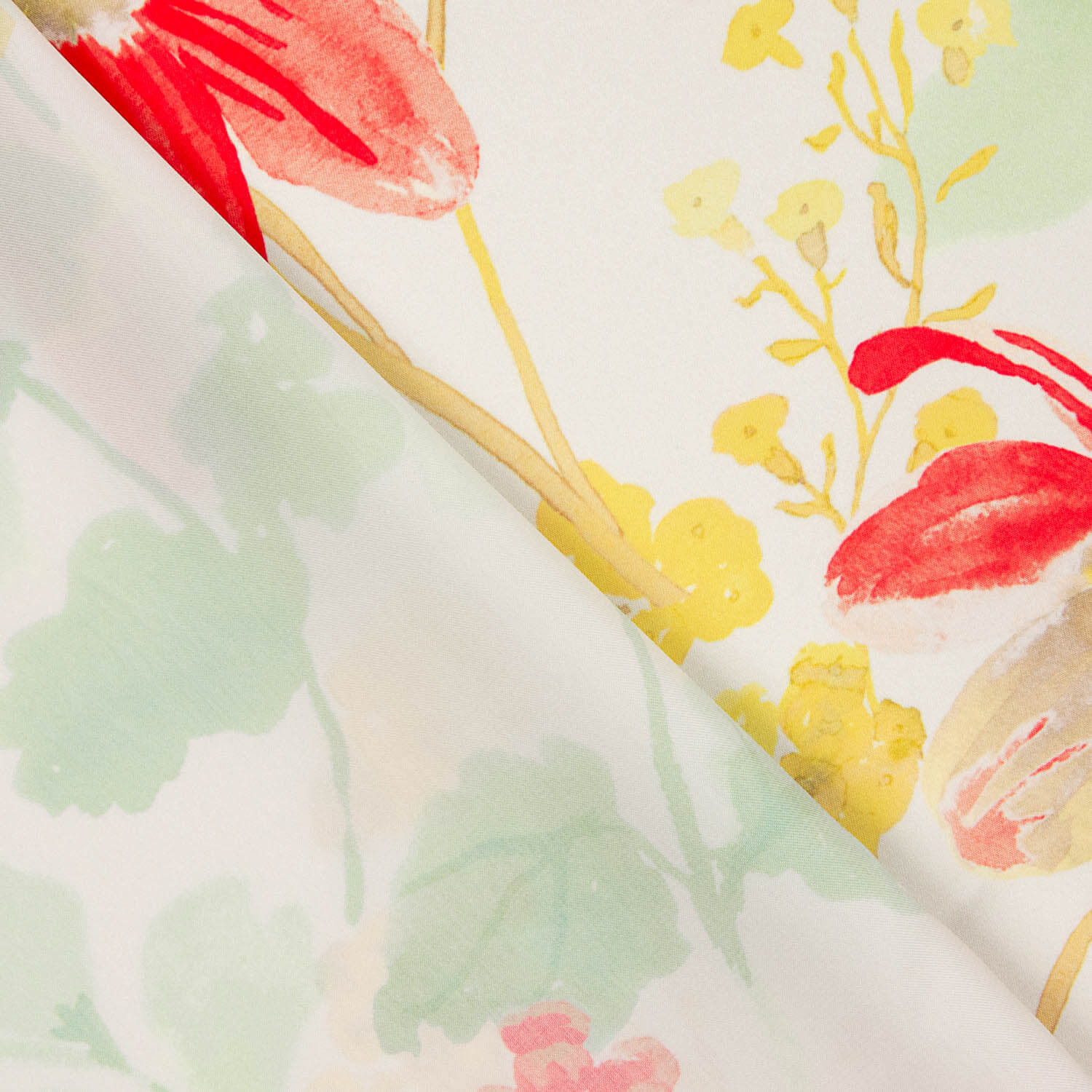 Satén Estampado Luna Beige - Ribes y Casals