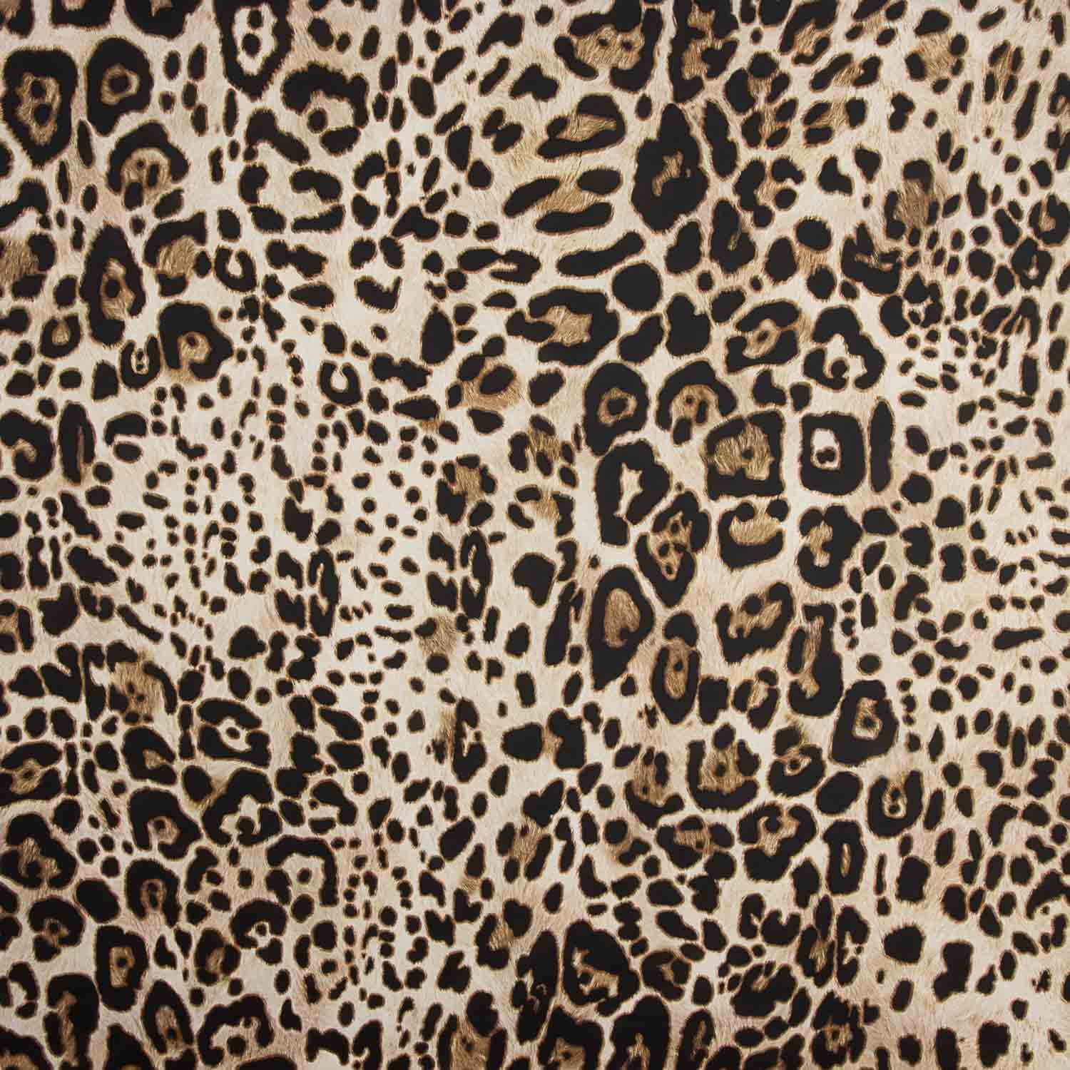Satén Poliéster Leopardo Chic - Ribes y Casals