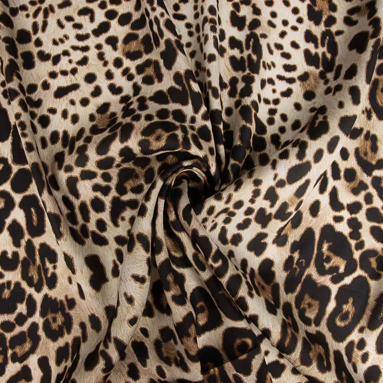 Satén Poliéster Leopardo Chic - Ribes y Casals