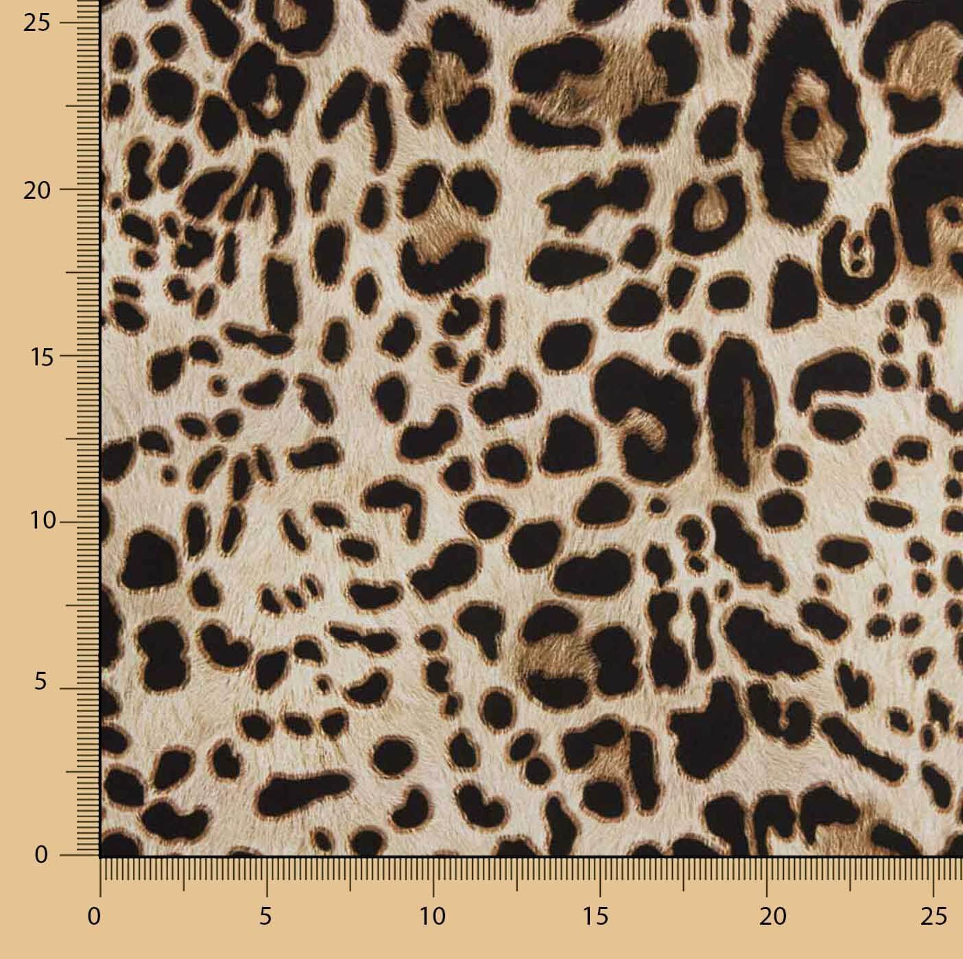 Satén Poliéster Leopardo Chic - Ribes y Casals