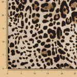 Satén Poliéster Leopardo Chic - Ribes y Casals