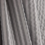 Seersucker Rayas Gris Perla - Ribes y Casals