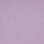 Popelina Seersucker Mini Cuadros Azul y Rosa - Ribes y Casals
