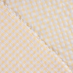 Seersucker Cuadros Crema - Ribes y Casals