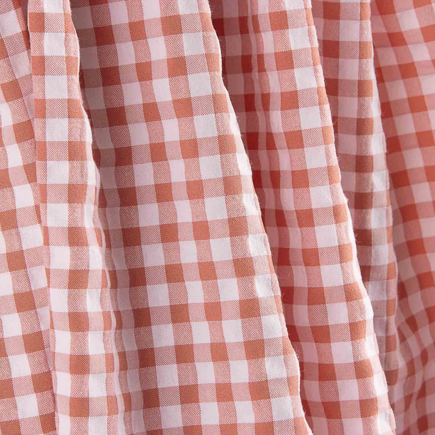 Seersucker Cuadros Rojos - Ribes y Casals