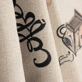 Loneta Estampada Café Vintage - Ribes y Casals