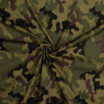Fibra Técnica Sorona Estampado Camuflaje Verde - Ribes y Casals