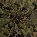 Fibra Técnica Sorona Estampado Camuflaje Verde - Ribes y Casals