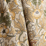 Loneta Efecto Lino Jardín de Pájaros Beige - Ribes y Casals