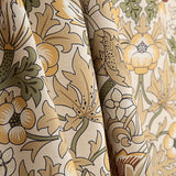 Loneta Efecto Lino Jardín de Pájaros Beige - Ribes y Casals
