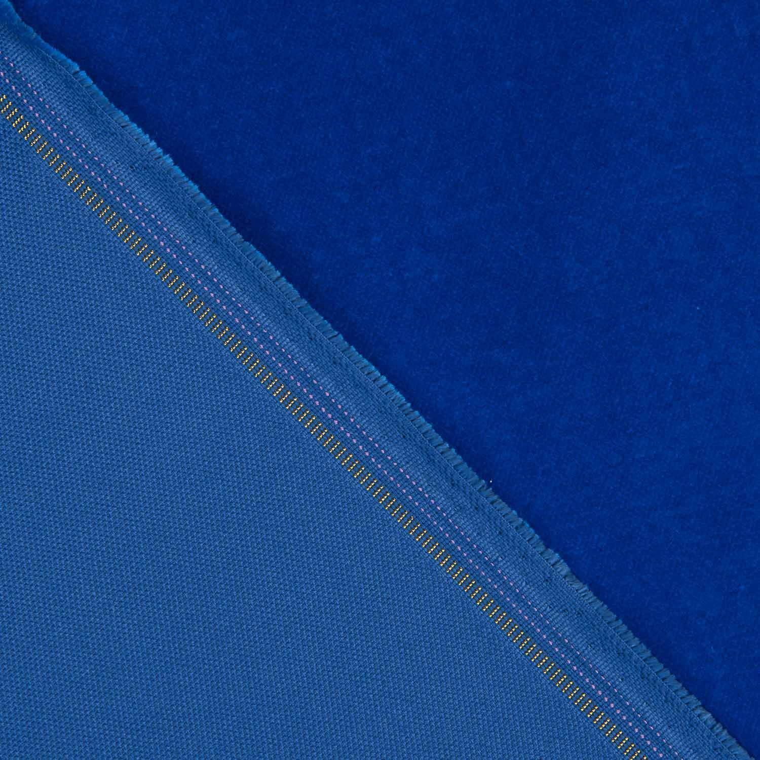 Terciopelo de Algodón Azul - Ribes y Casals