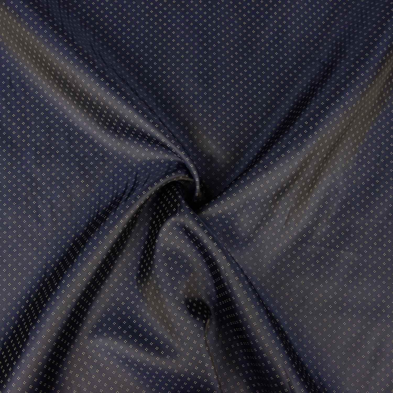 Forro Poliéster Azul Intenso Estampado Corbatero - Ribes y Casals