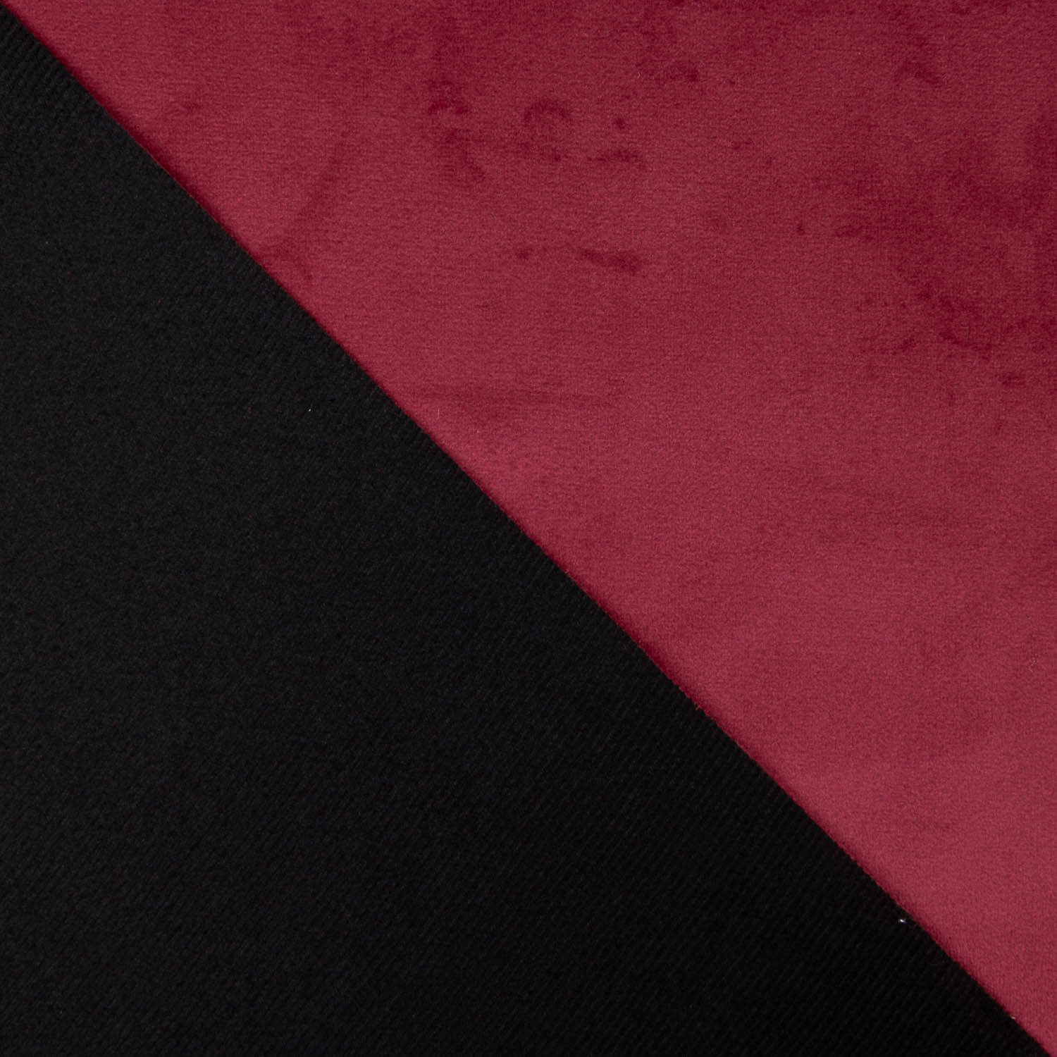 Terciopelo Tapicería Liso Antimanchas Granate - Ribes y Casals