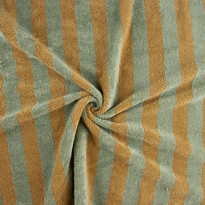 Toalla Micro Bambú Beige y Romero - Ribes y Casals