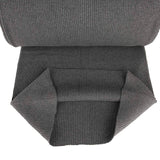 Tubular Canalé Rib 3x3 Gris Melange - Ribes y Casals