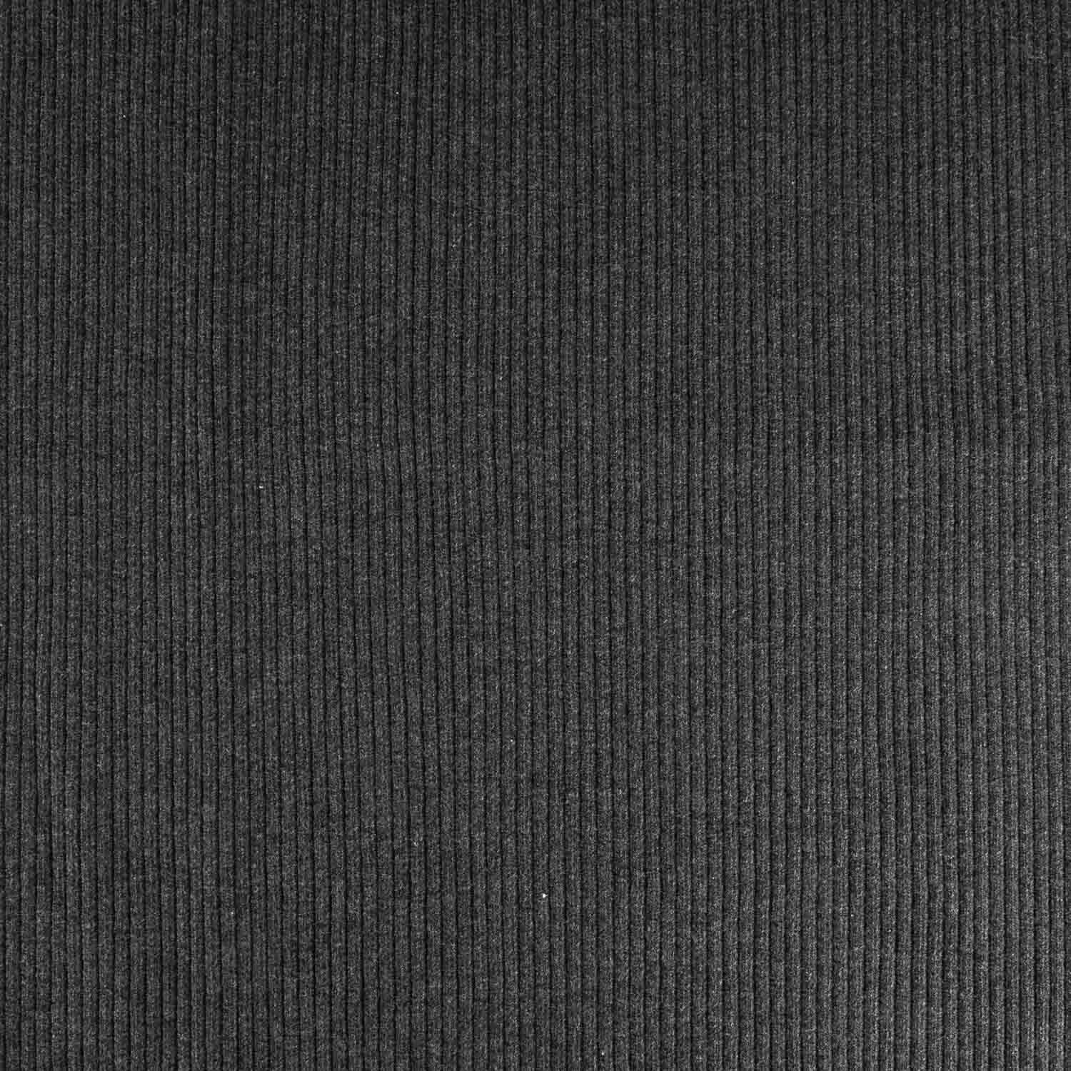 Tubular Canalé Rib 3x3 Gris Melange Oscuro - Ribes y Casals