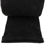 Tubular Canalé Rib 3x3 Negro - Ribes y Casals