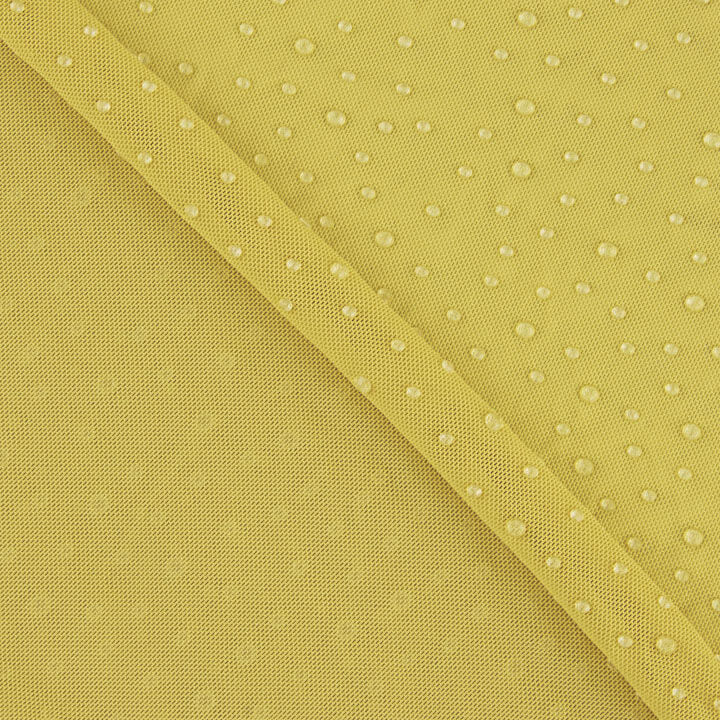 Tul Elástico Amarillo Efecto Gotas de Agua - Ribes y Casals