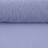 Tul Elástico Azul Lavanda Efecto Gotas de Agua - Ribes y Casals
