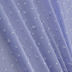Tul Elástico Azul Lavanda Efecto Gotas de Agua - Ribes y Casals