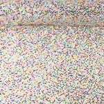 Tul Fantasía Blanco con Lentejuelas Multicolor - Ribes y Casals