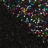 Tul Fantasía Negro con Lentejuelas Multicolor - Ribes y Casals