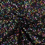Tul Fantasía Negro con Lentejuelas Multicolor - Ribes y Casals